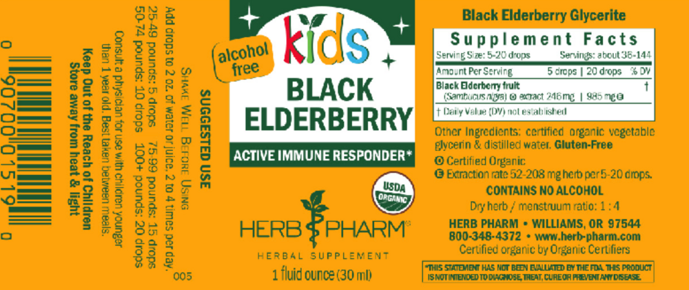 Product image for Kids Black Elderberry AF.