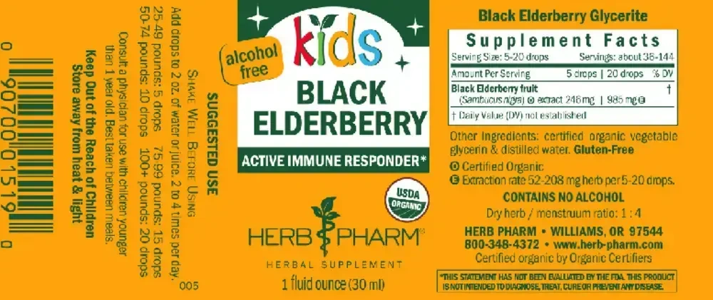 Product image for Kids Black Elderberry AF.