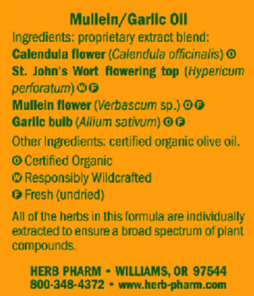 Product image for Kids Mullein Garlic Oil.