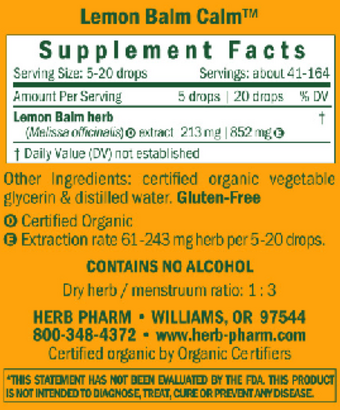 Product image for Kids Lemon Balm Calm AF.