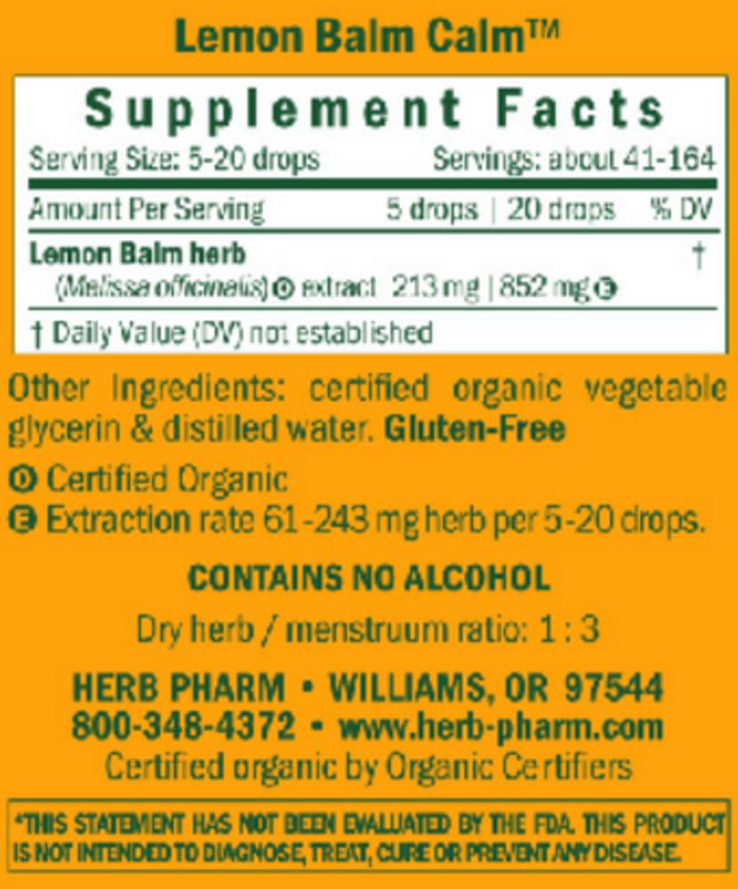 Product image for Kids Lemon Balm Calm AF.