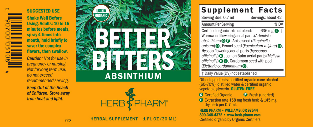 Product image for Absinthium - Better Bitters.
