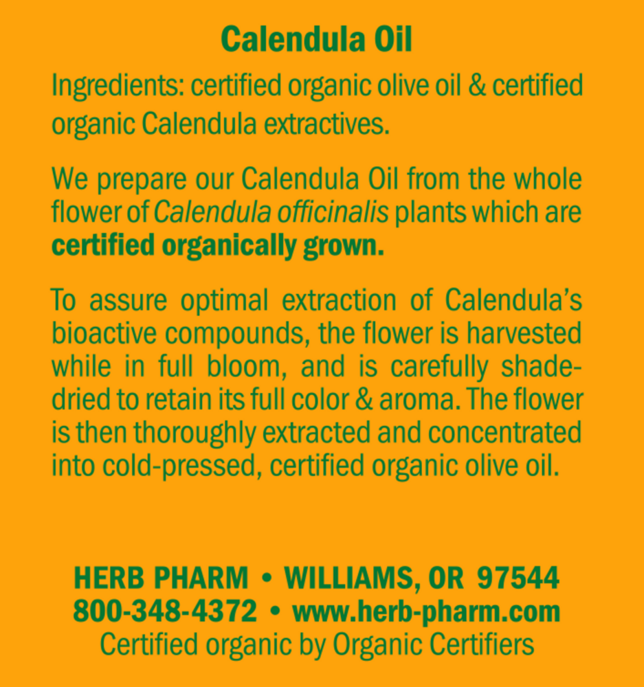 Product image for Calendula Oil.