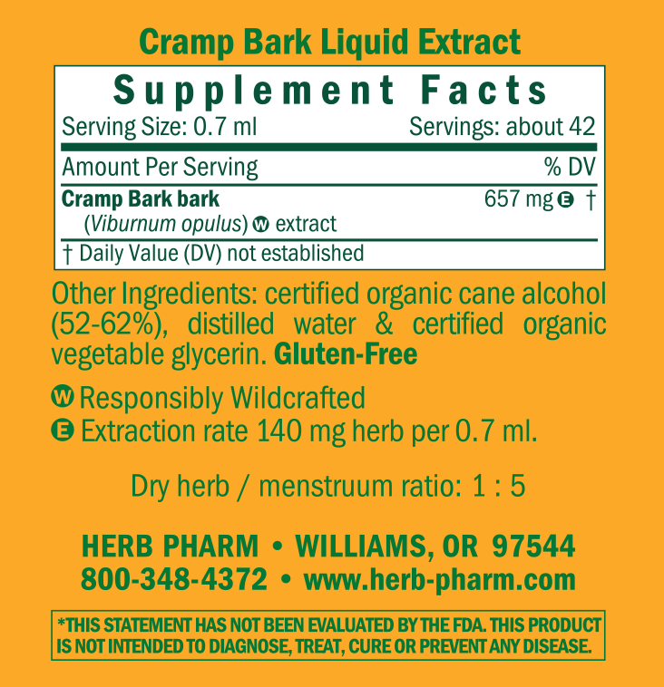 Product image for Cramp Bark.