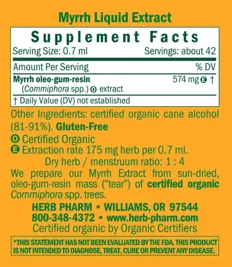 Product image for Myrrh.