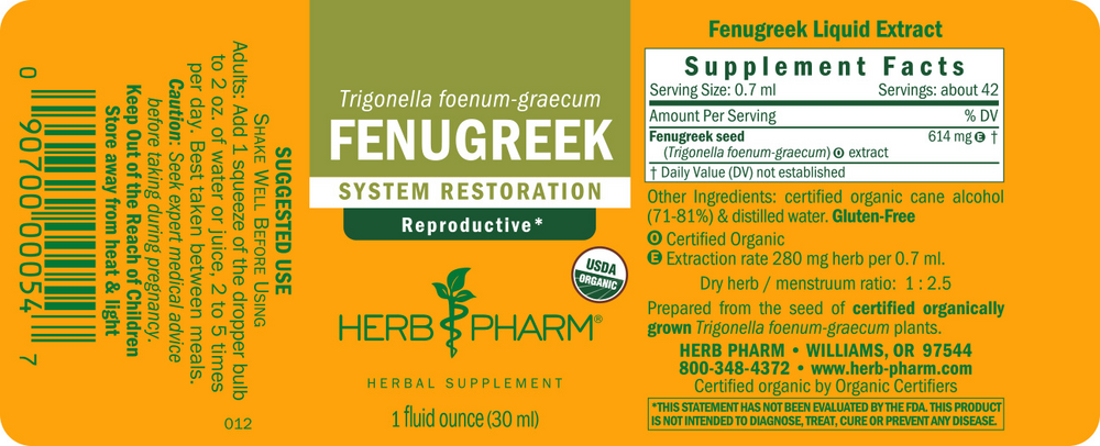 Product image for Fenugreek.