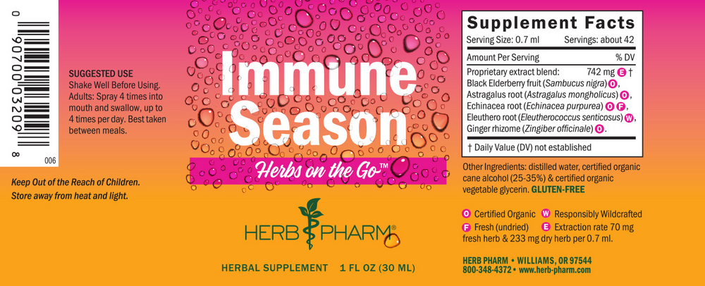 Product image for Herbs on the Go: Immune Season.