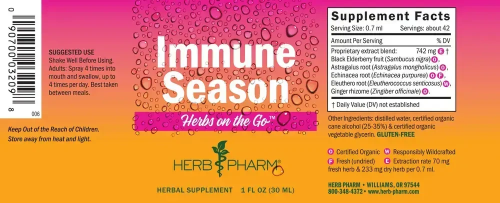 Product image for Herbs on the Go: Immune Season.