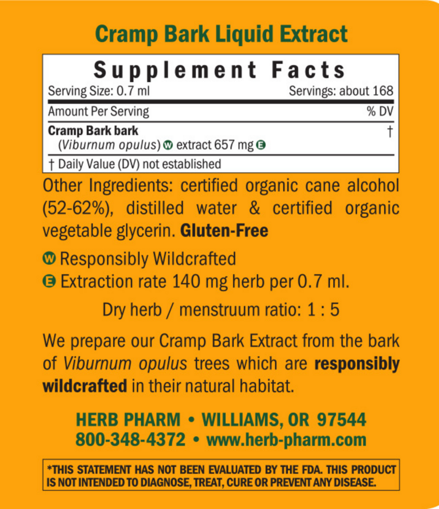 Product image for Cramp Bark.