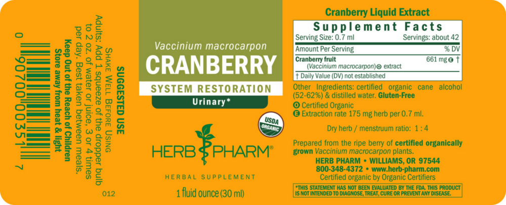 Product image for Cranberry.