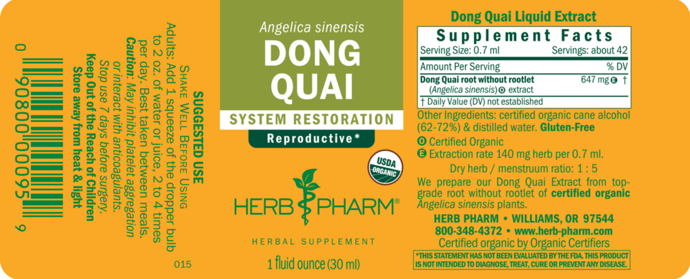 Product image for Dong Quai.