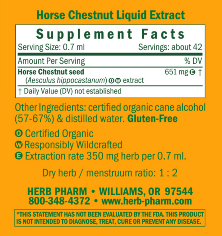 Product image for Horse Chestnut.