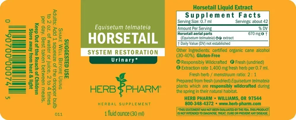 Product image for Horsetail.