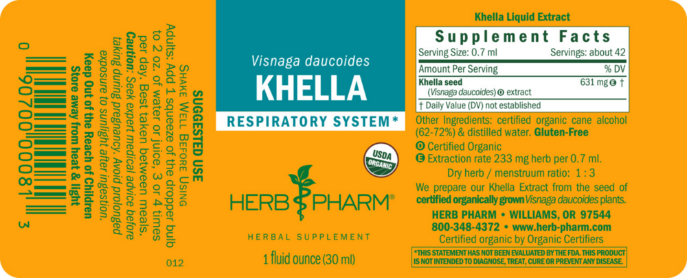 Product image for Khella.