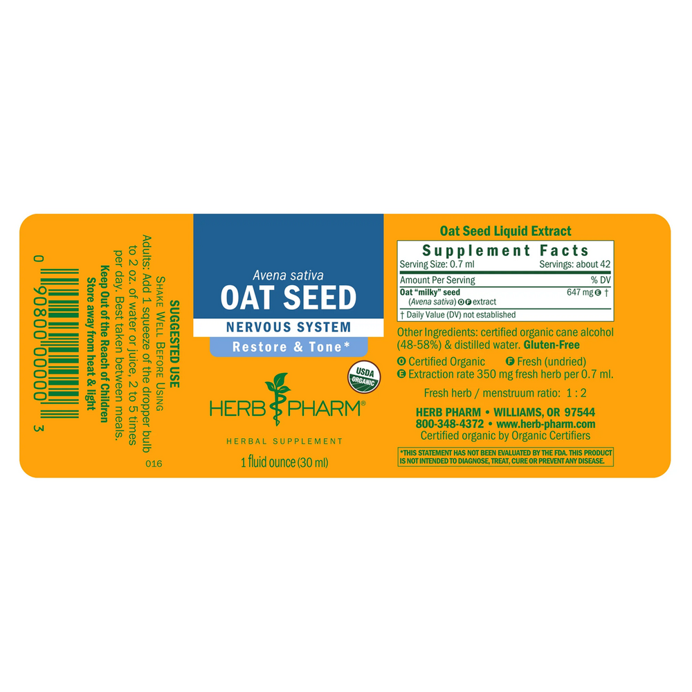 Product image for Oat Seed.