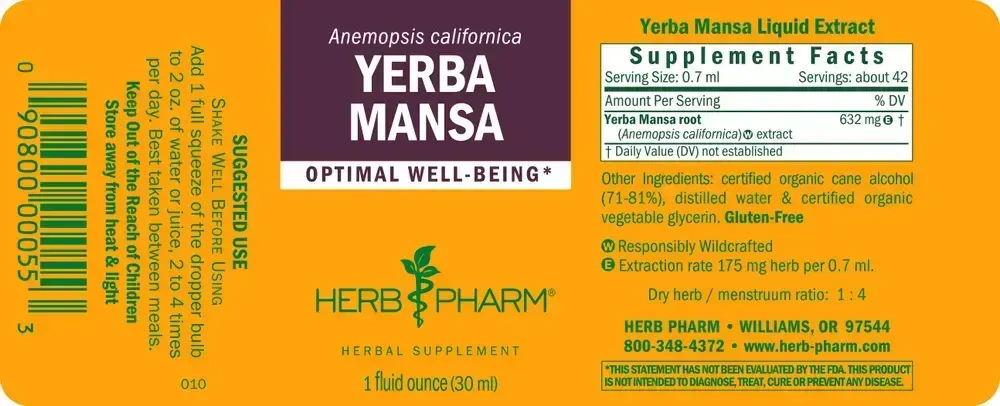 Product image for Yerba Mansa.