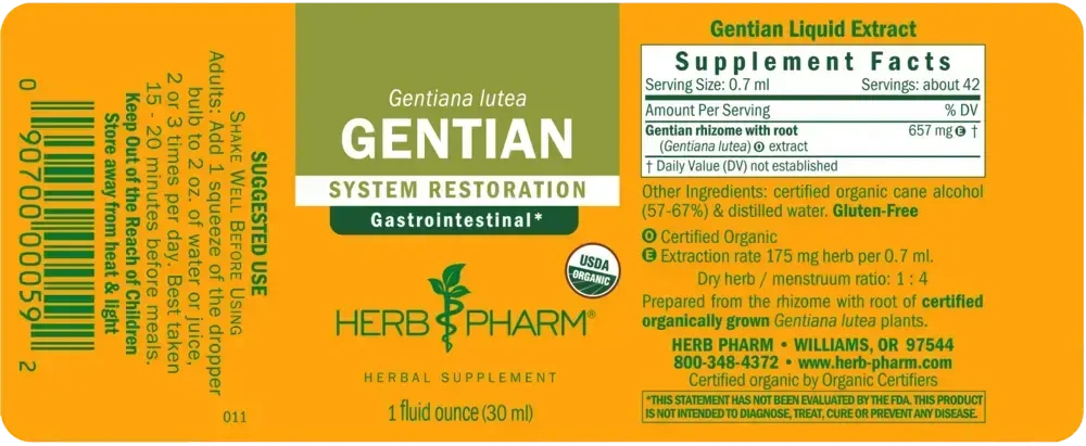 Product image for Gentian.