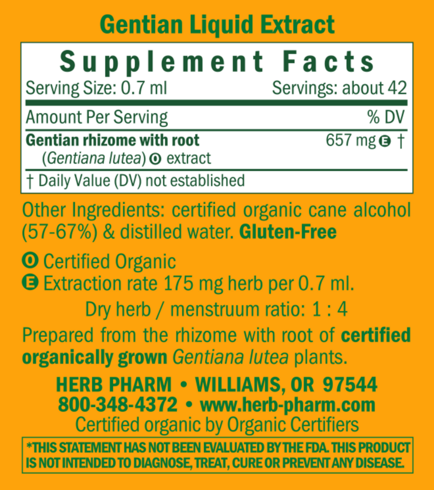 Product image for Gentian.