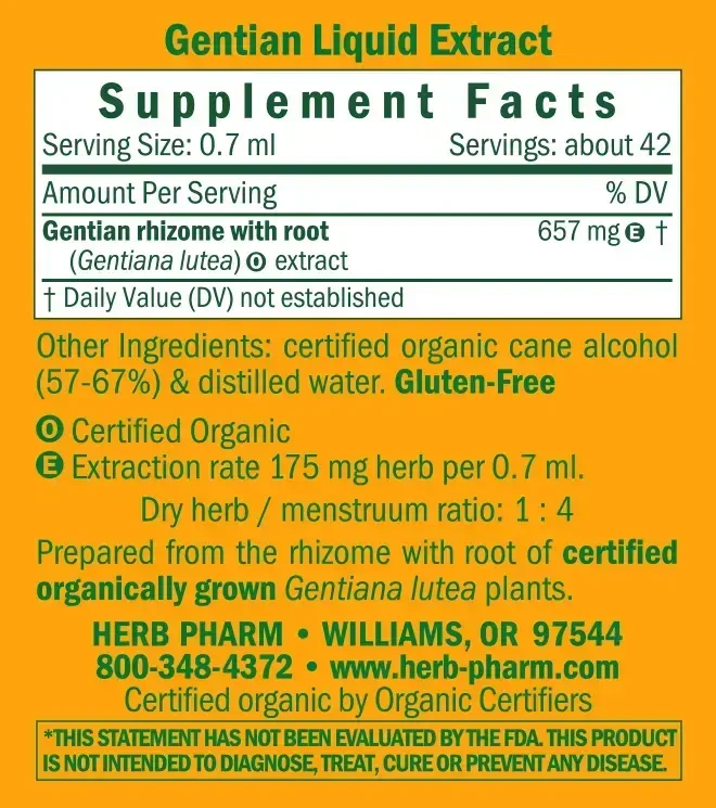 Product image for Gentian.