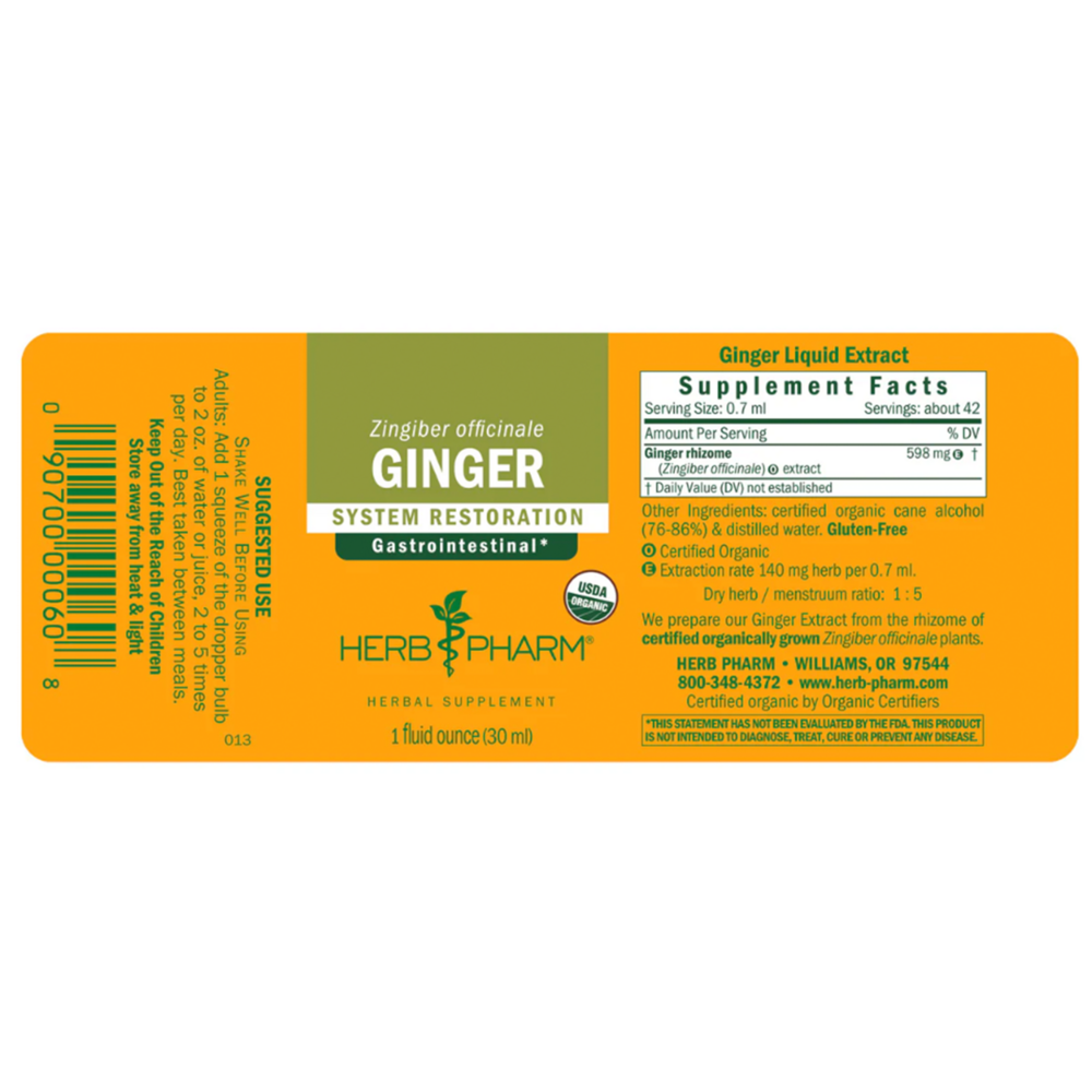 Product image for Ginger 1oz.