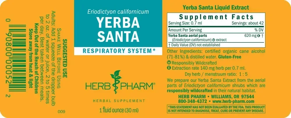 Product image for Yerba Santa.