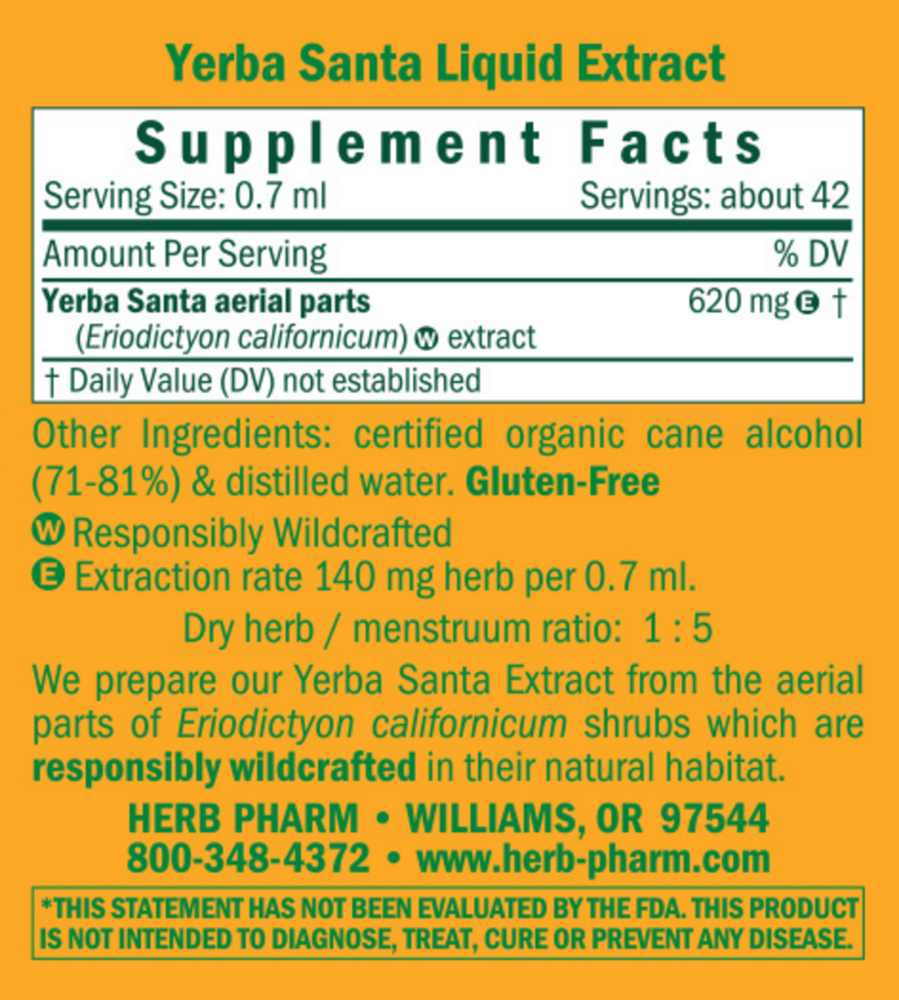 Product image for Yerba Santa.