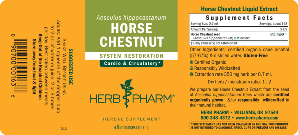 Product image for Horse Chestnut.