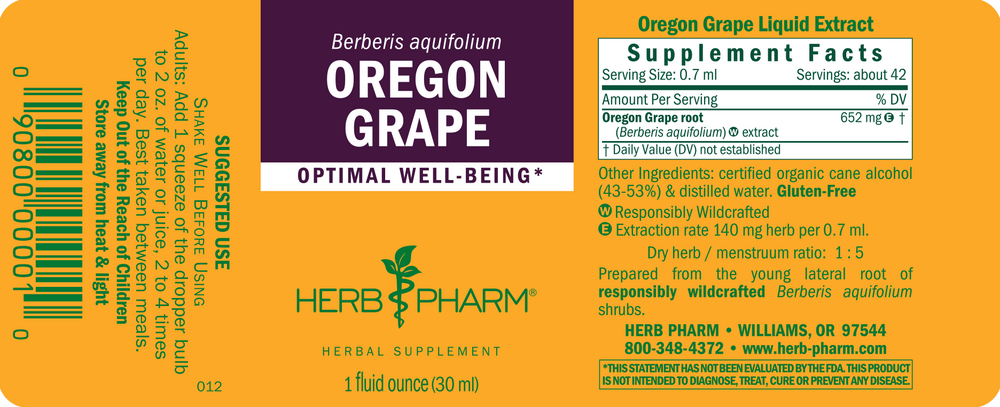 Product image for Oregon Grape.