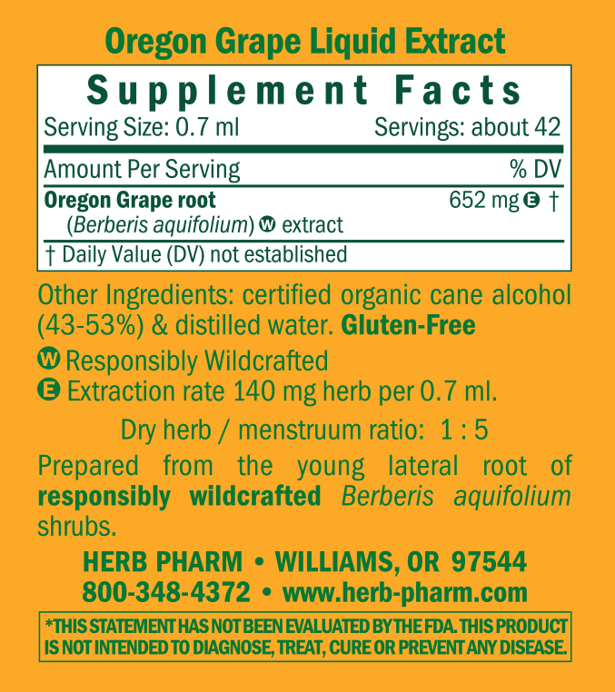 Product image for Oregon Grape.
