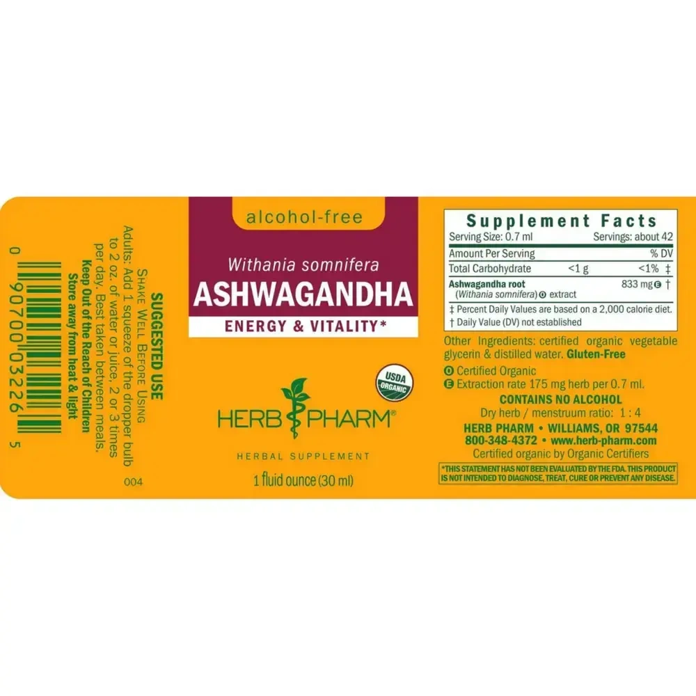 Product image for Ashwagandha Withania somnifera.