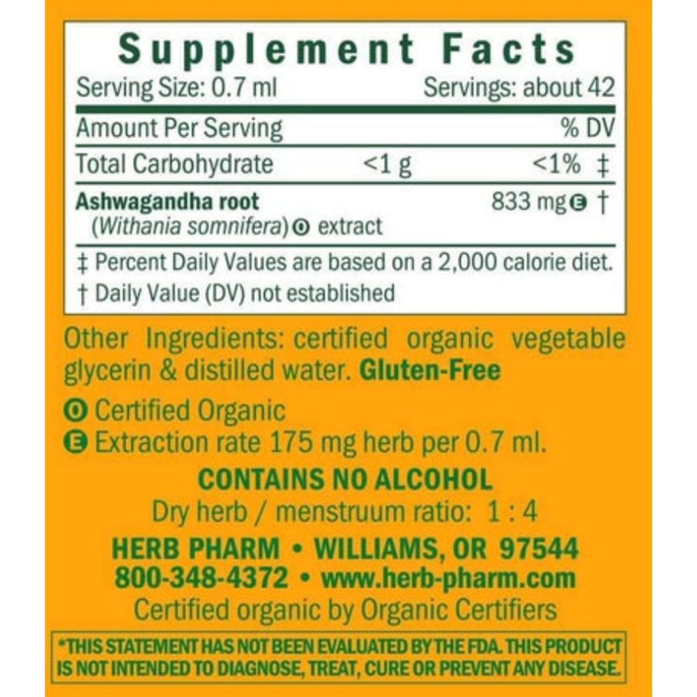 Product image for Ashwagandha Withania somnifera.