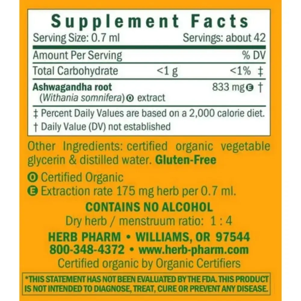 Product image for Ashwagandha Withania somnifera.
