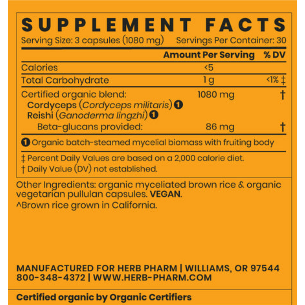 Product image for Cordyceps Blend with Reishi.