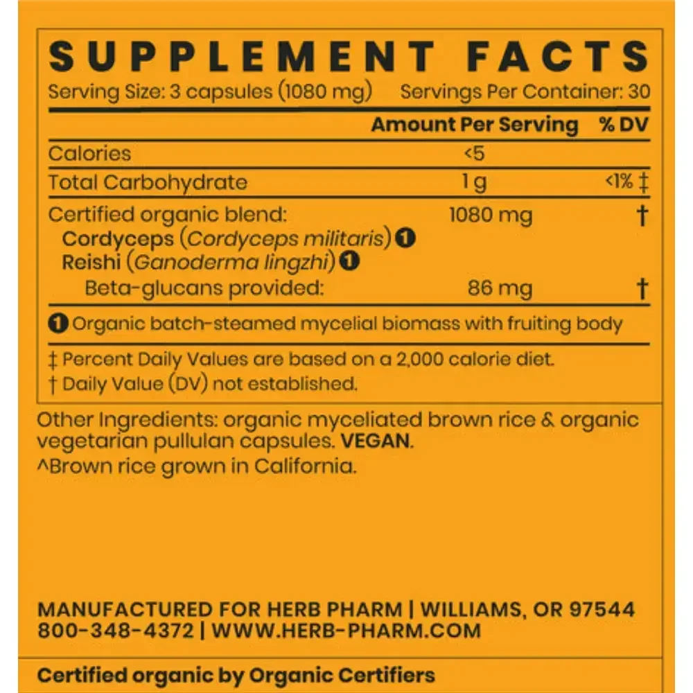 Product image for Cordyceps Blend with Reishi.