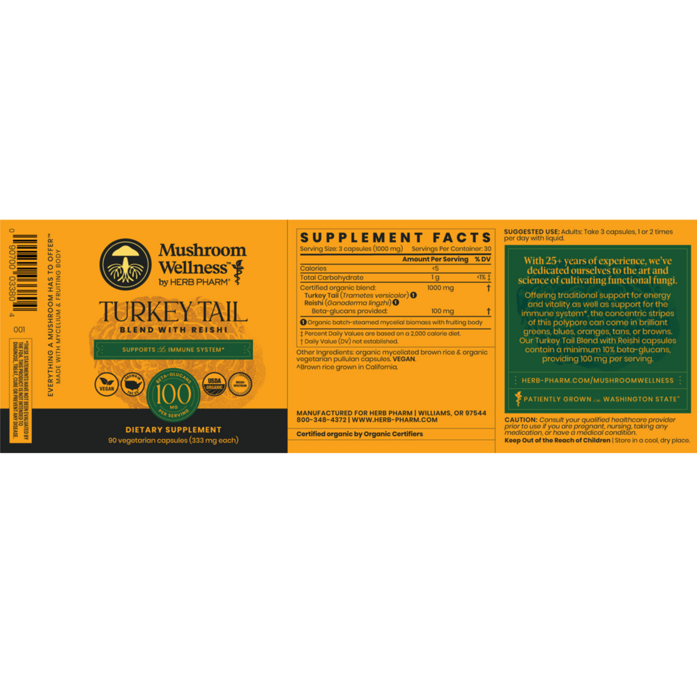 Product image for Turkey Tail Blend with Resihi.