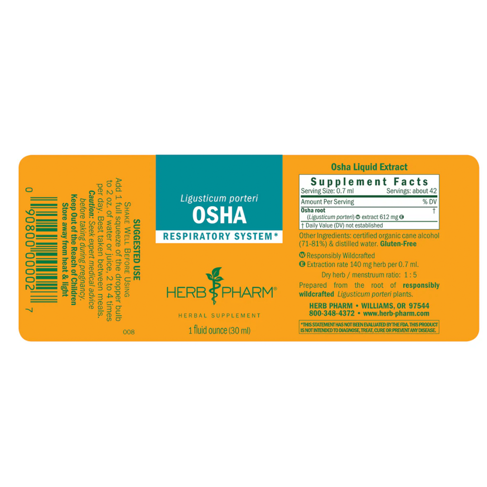 Product image for OSHA EXTRACT 612mg.