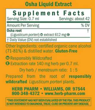 Product image for OSHA EXTRACT 612mg.