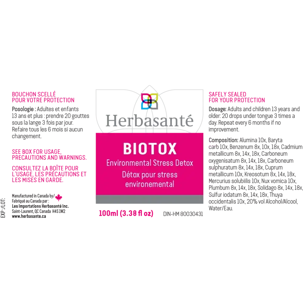 Product image for Biotox.