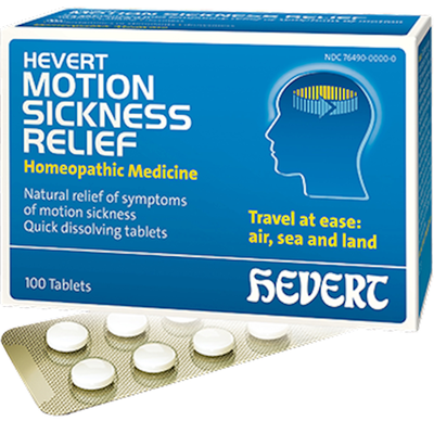 Hevert Motion Sickness Relief 100 tablets