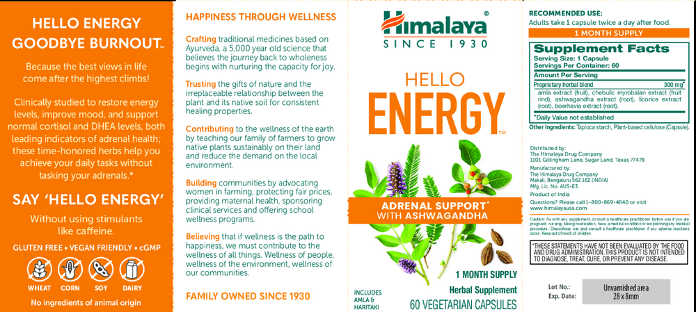 Product image for Hello Energy.