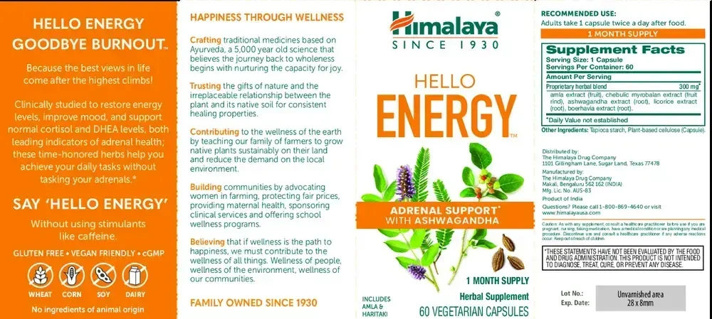 Product image for Hello Energy.