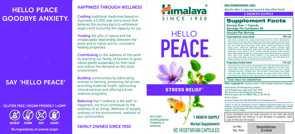 Product image for Hello Peace.