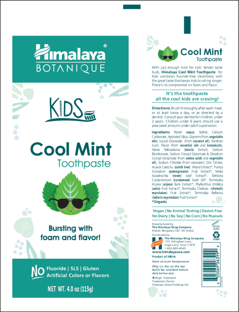 Product image for Kids Toothpaste Cool Mint.