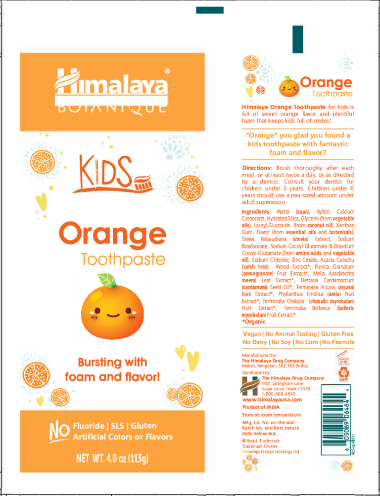 Product image for Kids Toothpaste Orange.