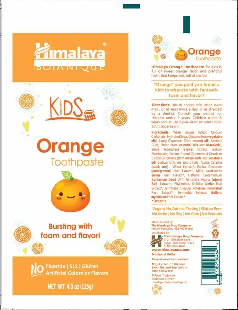 Product image for Kids Toothpaste Orange.