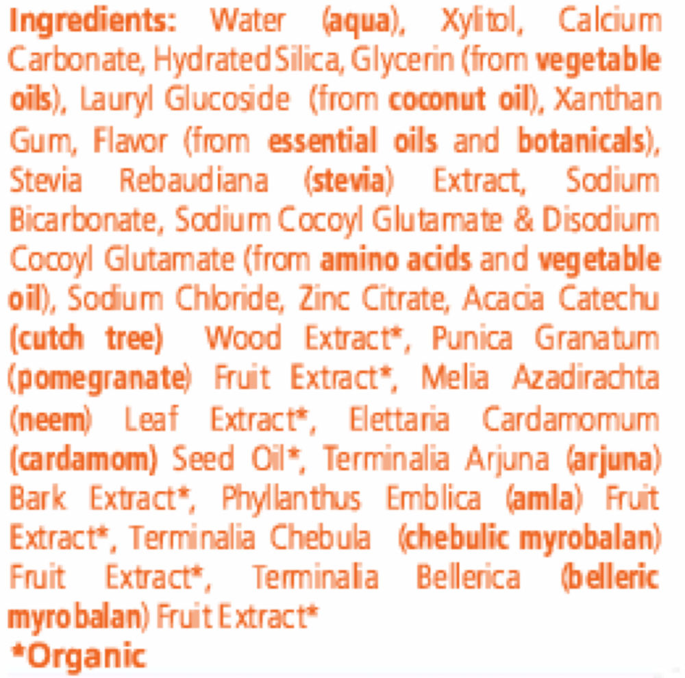 Product image for Kids Toothpaste Orange.