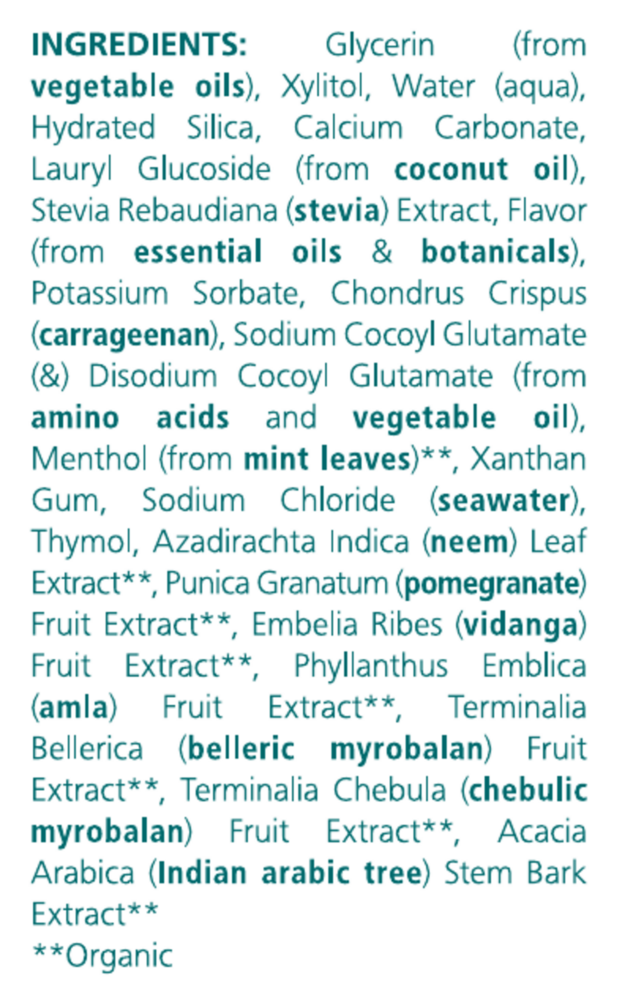 Product image for Original Neem &amp; Pomegranate Toothpaste.