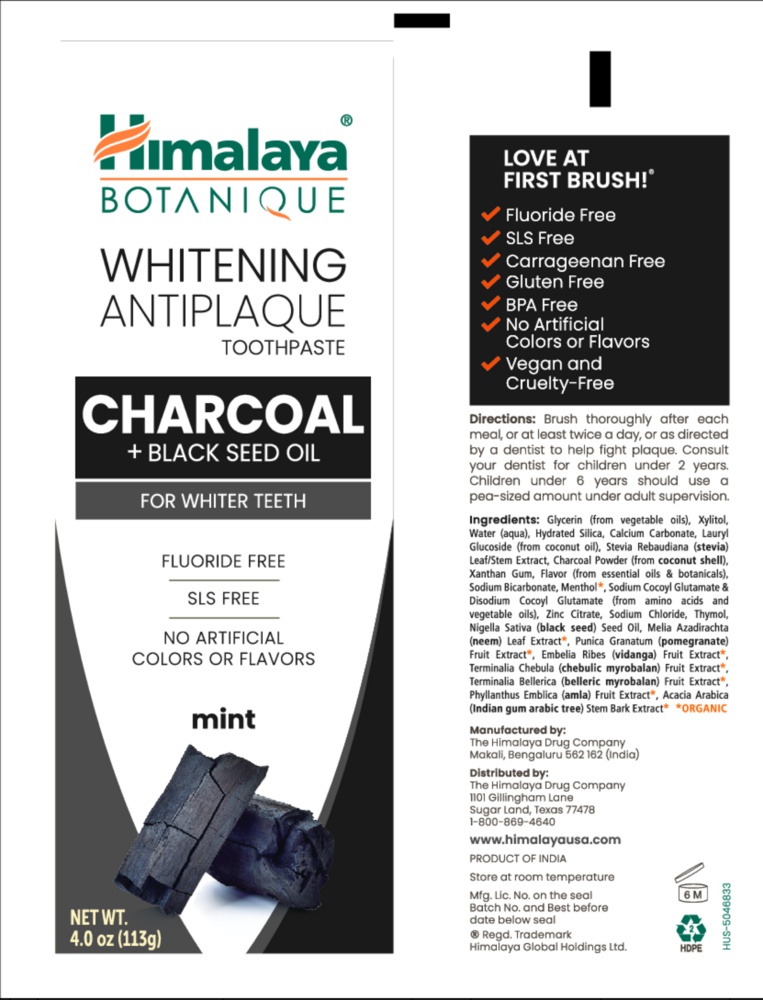 Product image for Whitening Antiplaque Charcoal + Black Seed Oil Toothpaste.