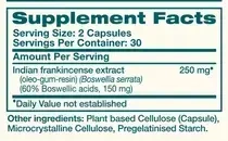 Product image for Boswellia.