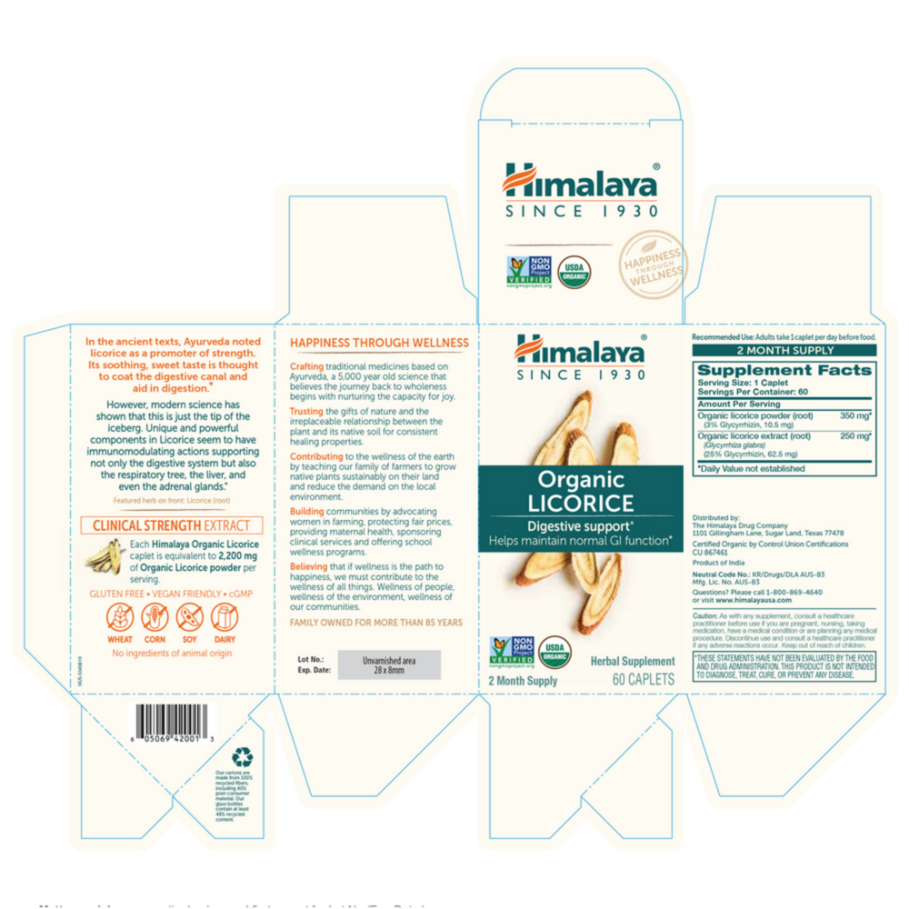 Product image for Organic Licorice.